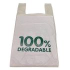 सफेद खाद 80L बायोडिग्रेडेबल प्लास्टिक शॉपिंग बैग