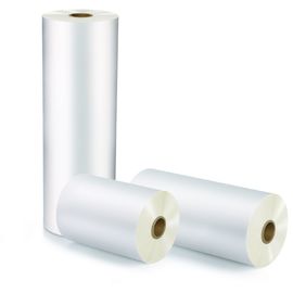 3 इंच पेपर कोर बोप थर्मल मैट Lamination फिल्म व्हाइट 22mic