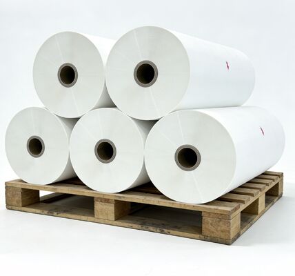 मैट लैमिनेशन फिल्म 17-45 माइक्रोन मोटाई डबल पक्षों के साथ पानी और यूवी प्रतिरोधी कोरोना उपचार