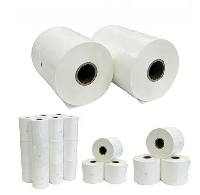 पारदर्शी सुरक्षात्मक परिष्करण के लिए 2200 मिमी चौड़ाई और 95-120 डिग्री सेल्सियस के साथ BOPP थर्मल लेमिनेशन फिल्म