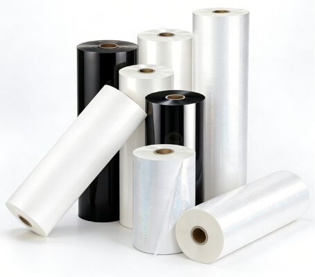 95-105 माइक्रोन मोटाई ग्लिटर लैमिनेशन फिल्म पैकेजिंग और प्रिंटिंग के लिए चिकनी फ्रॉस्टेड फिनिश और खरोंच प्रतिरोध के साथ