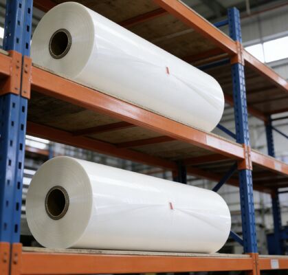 गर्मी हस्तांतरण और खाद्य पैकेजिंग के लिए 1 इंच के कोर ट्यूब के साथ धातुयुक्त पीईटी फिल्म स्पष्ट दृश्य उपस्थिति के लिए उपयुक्त