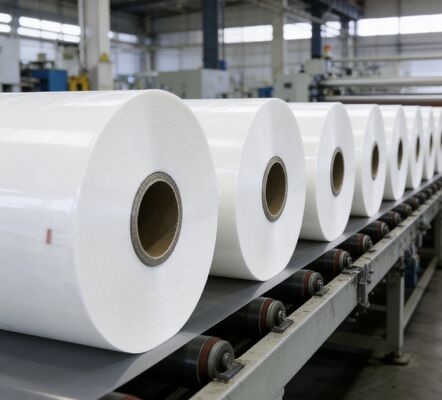 3H सतह कठोरता एंटी स्क्रैच फिल्म 90°C से 120°C ऑपरेटिंग तापमान के लिए ईवीए गोंद चिपकने वाला