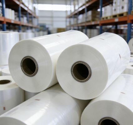 स्क्रैच प्रतिरोधी और आंसू प्रतिरोधी चिकनी मैट फिनिश के लिए 90-120°C आवेदन तापमान के साथ ब्लैक सॉफ्ट टच थर्मल लैमिनेशन फिल्म