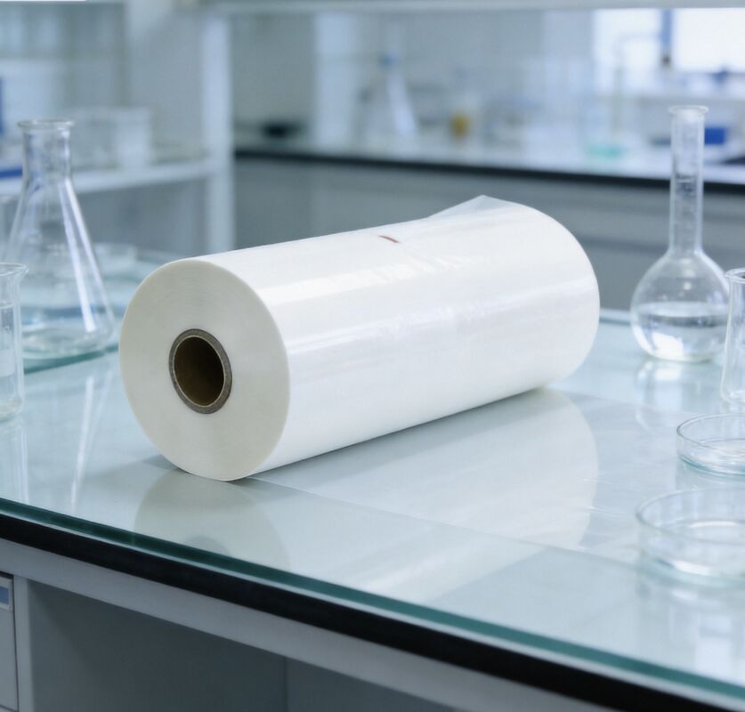 चमकदार सतह फिनिश पीईटी थर्मल लैमिनेशन फिल्म 130°C तक तापमान प्रतिरोध और कोरिया से प्रीमियम ईवीए गोंद