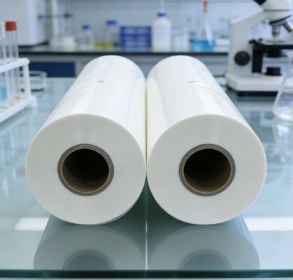 उच्च स्पष्टता और शक्ति के साथ चांदी धातु रंग धातुकृत पीईटी फिल्म कई रसायनों और विलायक के लिए प्रतिरोधी