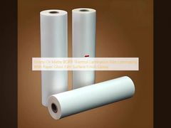 चमकदार या मैट BOPP थर्मल लैमिनेशन फिल्म पेपर ग्लॉस फिल्म के साथ लैमिनेटिंग ग्लॉसी सतह खत्म