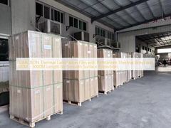 चिकनी सतह सुरक्षा के लिए स्थायी थर्मल बॉन्ड और 100M - 3000M लंबाई के साथ 30 माइक्रोन थर्मल लैमिनेशन फिल्म