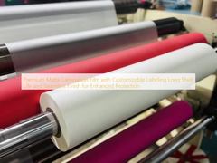 अनुकूलन योग्य लेबलिंग, लंबी शेल्फ लाइफ और बेहतर सुरक्षा के लिए निर्बाध फिनिश के साथ प्रीमियम मैट लैमिनेशन फिल्म